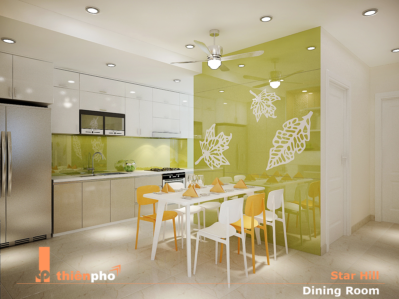 Khu vực bếp view 2?>