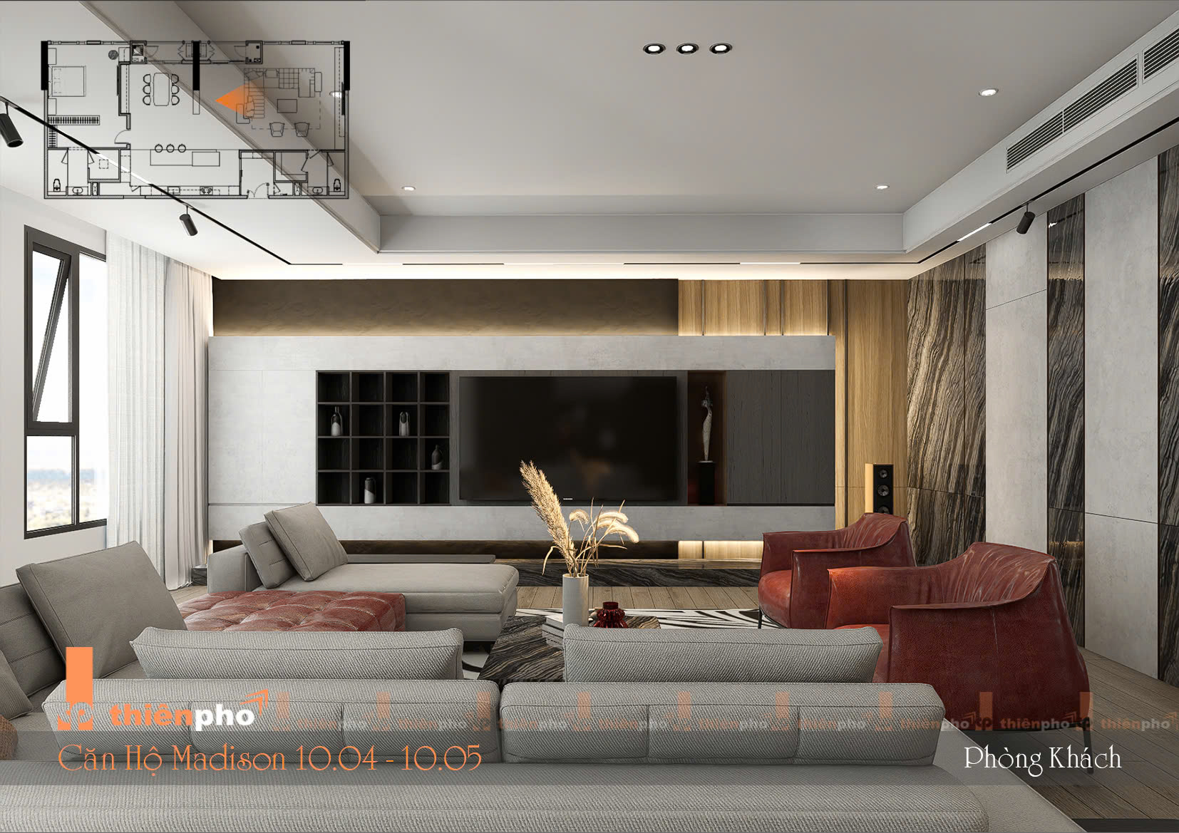Căn hộ Madison 10.04